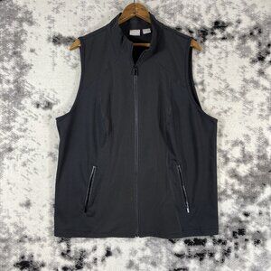 Chico's Zenergy Black Sleeveless Vest Size 2